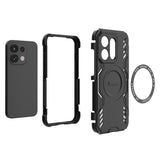 Husă pentru Oppo Reno16 / Reno16 Pro, Techsuit ArmorMag Case, Albastră