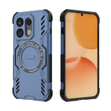 Husă pentru Oppo Reno16 / Reno16 Pro, Techsuit ArmorMag Case, Albastră