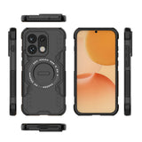 Husă pentru Oppo Reno16 / Reno16 Pro, Techsuit ArmorMag Case, Neagră