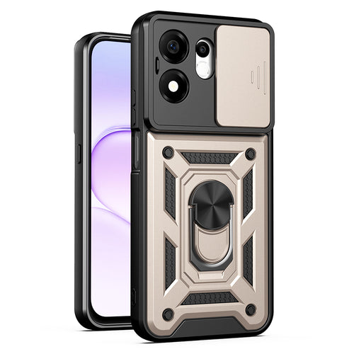 Husă pentru Honor 600 Smart, Techsuit CamShield Series, Aurie