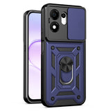 Husă pentru Honor 600 Smart, Techsuit CamShield Series, Albastră