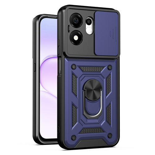Husă pentru Honor 600 Smart, Techsuit CamShield Series, Albastră