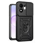 Husă pentru Honor 600 Smart, Techsuit CamShield Series, Neagră
