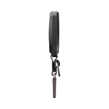 Husă cheie auto Spigen TK100 cu carabină, model non-slip, efect fibră de carbon, Neagră