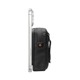 Husă telefon universală Spigen TinTap ZIP MagFit 2 cu MagSafe, portcard și clip de centură, Neagră