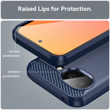 Husă pentru Google Pixel 10a, Techsuit Carbon Silicone, Albastră