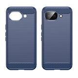 Husă pentru Google Pixel 10a, Techsuit Carbon Silicone, Albastră