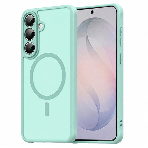 Husă pentru Samsung Galaxy S26 FE, Techsuit HaloFrost II MagSafe, Verde mentă