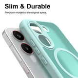 Husă pentru Samsung Galaxy S26 FE, Techsuit HaloFrost II MagSafe, Verde mentă