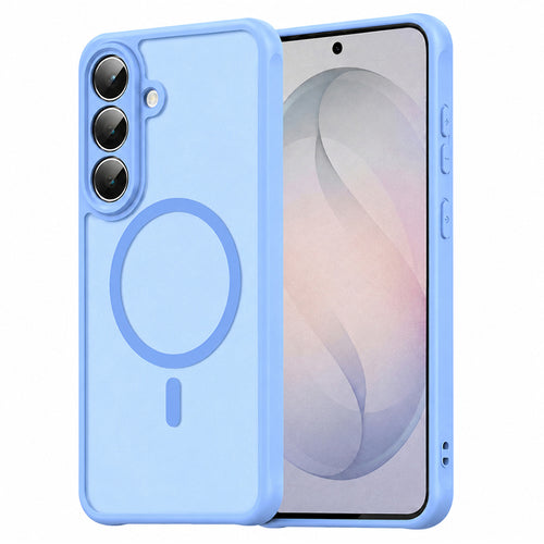 Husă pentru Samsung Galaxy S26 FE, Techsuit HaloFrost II MagSafe, Albastră