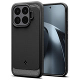Husă pentru Xiaomi 17T, Spigen Rugged Armor, Neagră