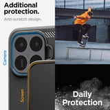 Husă pentru Xiaomi 17T Pro, Spigen Rugged Armor, Neagră