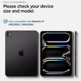 Folie sticla pentru iPad Pro 11 (2024/2025), Spigen Glas.tR AlignMaster, Transparenta