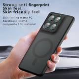 Husă pentru Motorola Edge 70 Max, Techsuit PureFrost MagSafe, Neagră frost