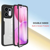 Husă pentru Oppo Reno16 F / Reno16 FS, Techsuit ColorVerse 360 Series cu Folie Protectoare, Albastră