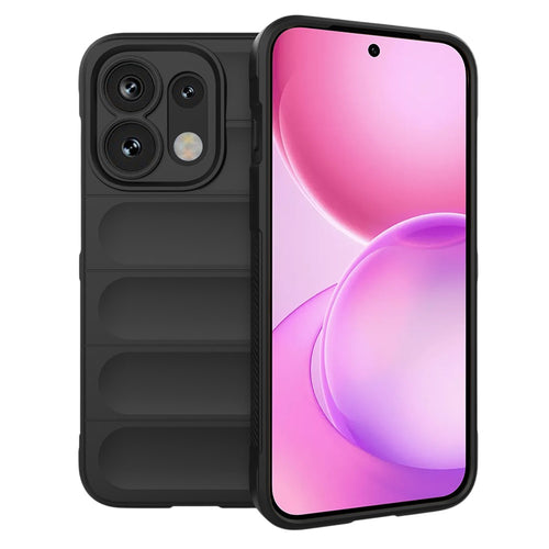 Husă pentru Oppo Reno16 / Reno16 Pro, Techsuit Magic Shield, Neagră