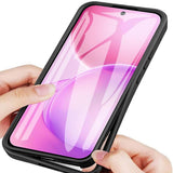 Husă pentru Oppo Reno16 F / Reno16 FS, Techsuit ColorVerse 360 Series cu folie protectoare, Neagră