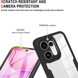 Husă pentru Oppo Reno16 F / Reno16 FS, Techsuit ColorVerse 360 Series cu folie protectoare, Neagră
