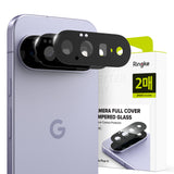 Folie pentru camera foto pentru Google Pixel 11, Ringke Camera Full Cover Glass, set 2 bucăți, Neagră