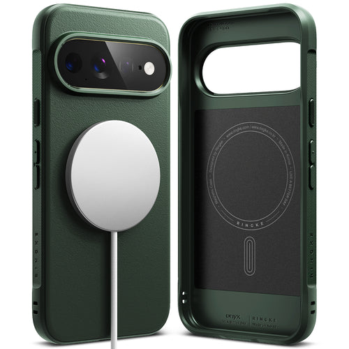 Husă pentru Google Pixel 11 Pro XL, Ringke Onyx MagSafe, Verde închis