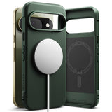 Husă pentru Google Pixel 11 Pro XL, Ringke Onyx MagSafe, Verde închis
