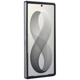 Husă pentru Samsung Galaxy Z Fold8 Ultra, Guess Ring Stand Grained Classic Logo MagSafe, Bej