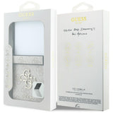 Husă pentru Samsung Galaxy Z Flip8, Guess Hardcase 4G Big Logo, Roz