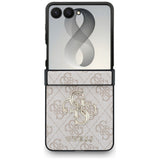 Husă pentru Samsung Galaxy Z Flip8, Guess Hardcase 4G Big Logo, Roz