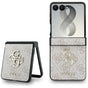 Husă pentru Samsung Galaxy Z Flip8, Guess Hardcase 4G Big Logo, Roz