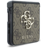Husă pentru Samsung Galaxy Z Flip8, Guess Hardcase 4G Big Logo, Maro