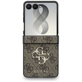 Husă pentru Samsung Galaxy Z Flip8, Guess Hardcase 4G Big Logo, Maro