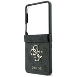 Husă pentru Samsung Galaxy Z Flip8, Guess Hardcase 4G Big Logo, Neagră