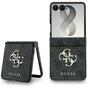 Husă pentru Samsung Galaxy Z Flip8, Guess Hardcase 4G Big Logo, Neagră