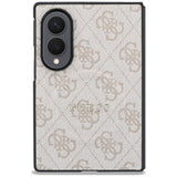 Husă pentru Samsung Galaxy Z Fold8, Guess 4G Leather Classic MagSafe, Roz
