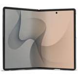 Husă pentru Samsung Galaxy Z Fold8, Guess 4G Leather Classic MagSafe, Neagră