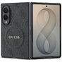 Husă pentru Samsung Galaxy Z Fold8, Guess 4G Leather Classic MagSafe, Neagră