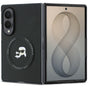Husă pentru Samsung Galaxy Z Fold8, Karl Lagerfeld Leather Karl & Choupette Head Pin, Coral