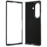 Husă pentru Samsung Galaxy Z Fold8 Ultra, Karl Lagerfeld Hardcase Leather Karl & Choupette Head Pin, Coral