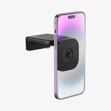 Suport auto MagSafe Spigen OneTap, AMP05756, design compact si pliabil, unghi reglabil, montare usoara, Negru