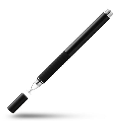 Stylus Pen Techsuit JC02-2, Aluminiu, compatibil Android, iOS, Microsoft, Negru