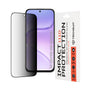 Folie telefon pentru Honor 600 Smart, Techsuit 111D Privacy Full Glue, Neagră