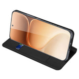 Husă pentru Honor 600 / Honor 600 Pro, Dux Ducis Skin Pro, Neagră