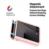 Husă pentru Samsung Galaxy Z Flip8, Dux Ducis Yind MagSafe, Roz deschis