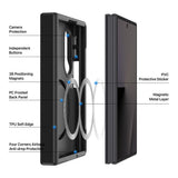 Husă pentru Samsung Galaxy Z Fold8, Dux Ducis Yind MagSafe, Neagră