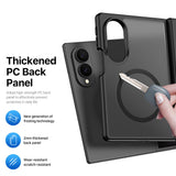 Husă pentru Samsung Galaxy Z Fold8, Dux Ducis Yind MagSafe, Neagră