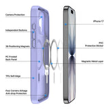Husă pentru iPhone 17, Dux Ducis Yind MagSafe, Neagră