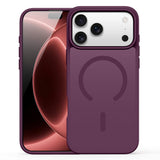Husă pentru iPhone 17 Pro Max / iPhone 18 Pro Max, Dux Ducis Yind MagSafe, Vișinie