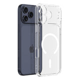 Husă pentru iPhone 17 Pro / iPhone 18 Pro, Dux Ducis Clin MagSafe Open Ring, Transparentă