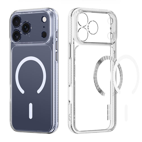 Husă pentru iPhone 17 Pro / iPhone 18 Pro, Dux Ducis Clin MagSafe Open Ring, Transparentă