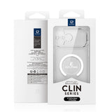 Husă pentru iPhone 17 Pro Max / iPhone 18 Pro Max, Dux Ducis Clin MagSafe Open Ring, Transparentă